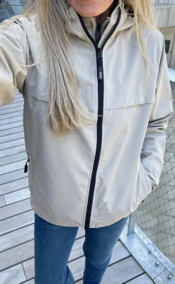 Outlet Regnjakke - Rømø Unisex - Warm Grey Jakker & Frakker|Alt Overtøj