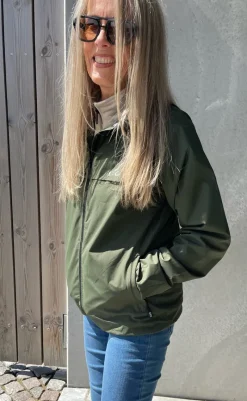 Clearance Regnjakke - Rømø Unisex - Army Jakker & Frakker|Alt Overtøj