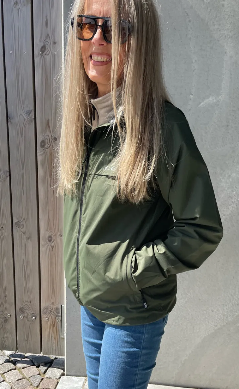 Clearance Regnjakke - Rømø Unisex - Army Jakker & Frakker|Alt Overtøj