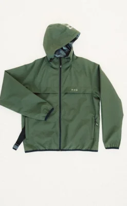 Clearance Regnjakke - Rømø Unisex - Army Jakker & Frakker|Alt Overtøj