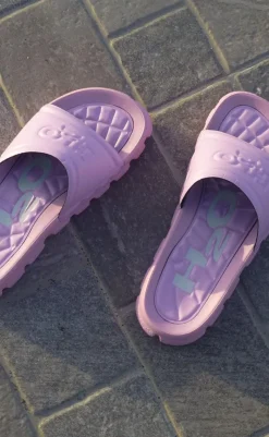 Online Sandal - Trek - Light Pink w. White Logo Sandaler