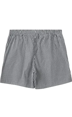 New Shorts - Rønne Essential - Black/White Stripe Shorts