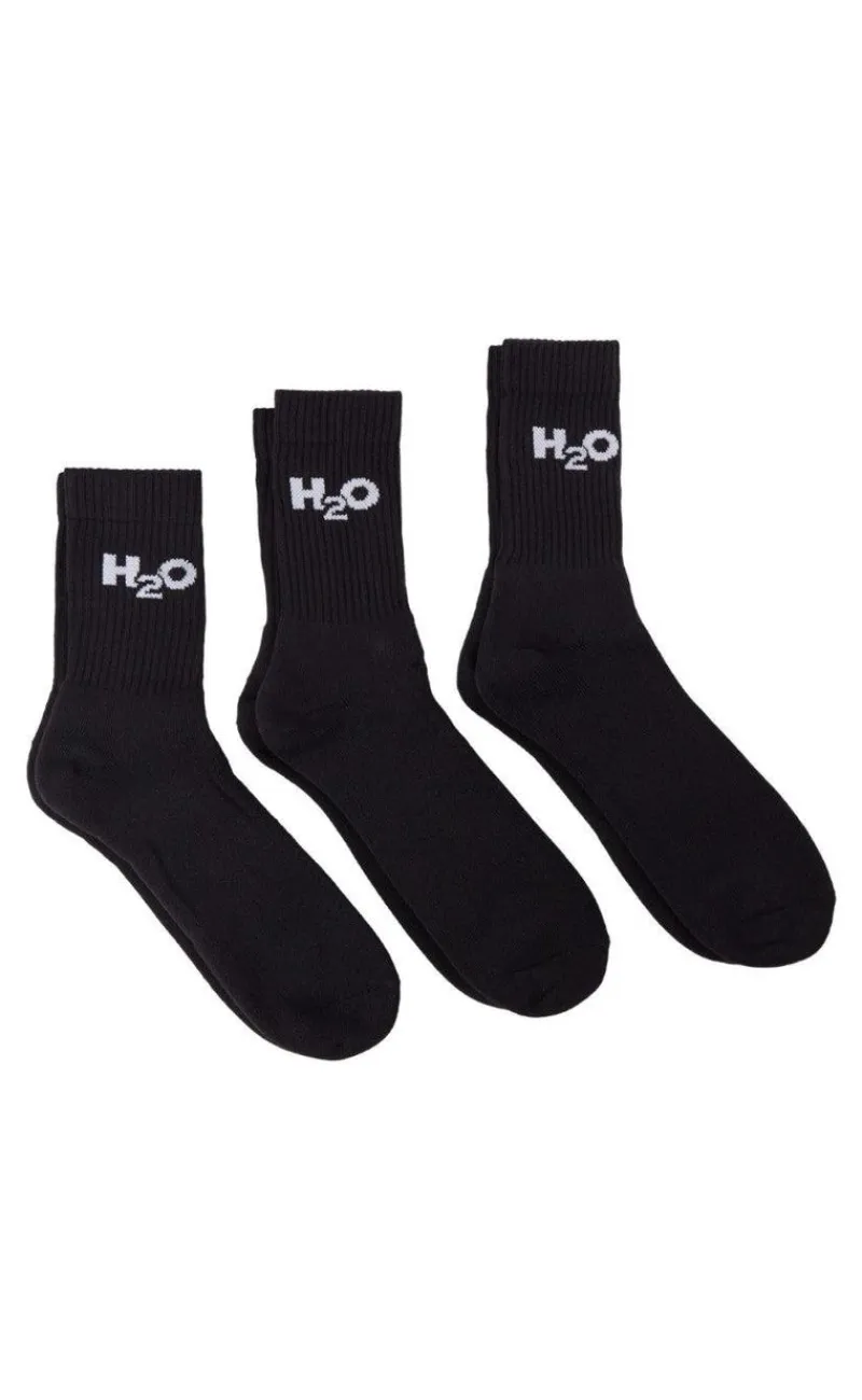 Online Strømper - 3-Pack - Black Strømper & Strømpebukser