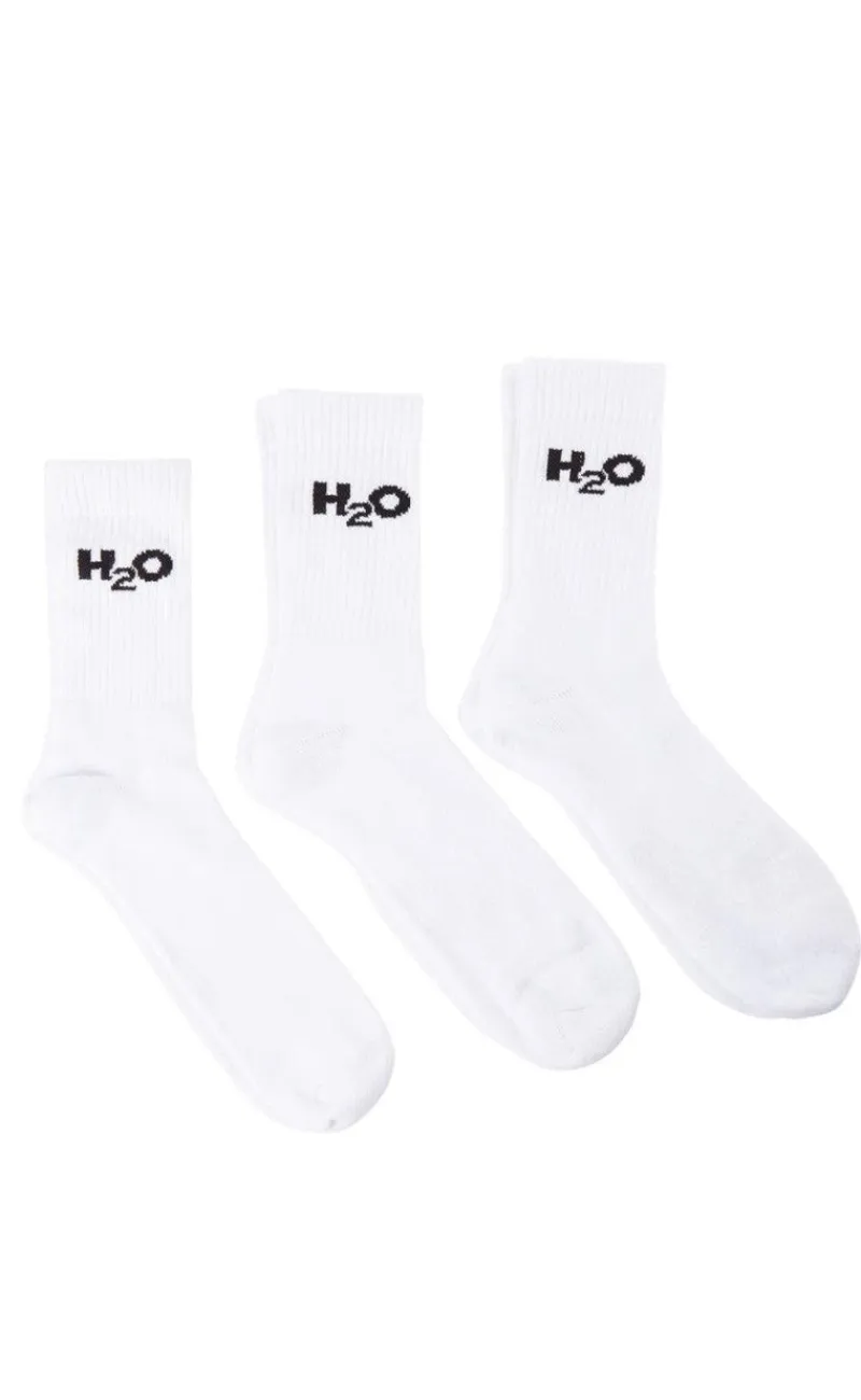 Discount Strømper - 3-Pack - White Strømper & Strømpebukser