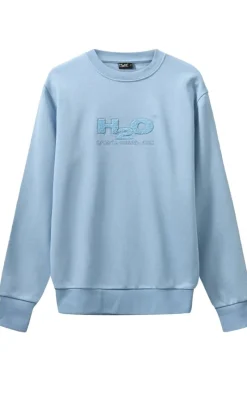 Sale Sweater - Logo Sweat O'Neck - Baby Blue Striktrøjer & Sweat