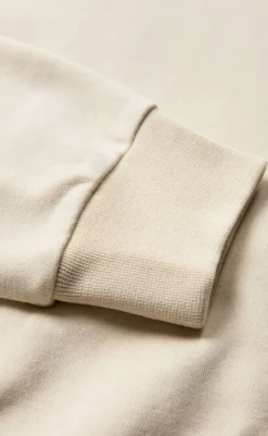 New Sweatshirt - Logo - Chalk/Grey Striktrøjer & Sweat