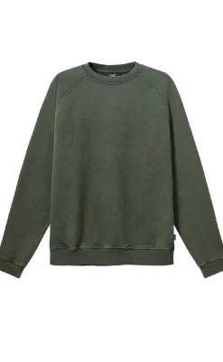 Discount Sweatshirt - Thule Sweat O'Neck - Army Striktrøjer & Sweat