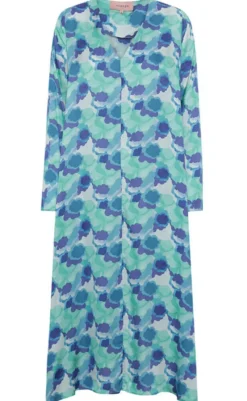 Discount Kjole - Luanna - Blue Art Print Kjoler