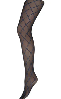 Hot Strømpebukser - Logo 25 Denier - Navy Strømper & Strømpebukser|Strømpebukser