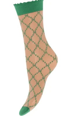 Online Strømper - Logo 25d - Grøn Strømper & Strømpebukser