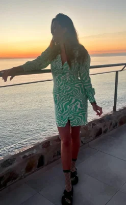 Online Strømper - Logo 25d - Grøn Strømper & Strømpebukser