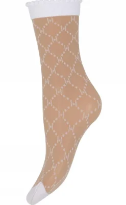 Strømper - Logo 25d - Hvid Strømper & Strømpebukser