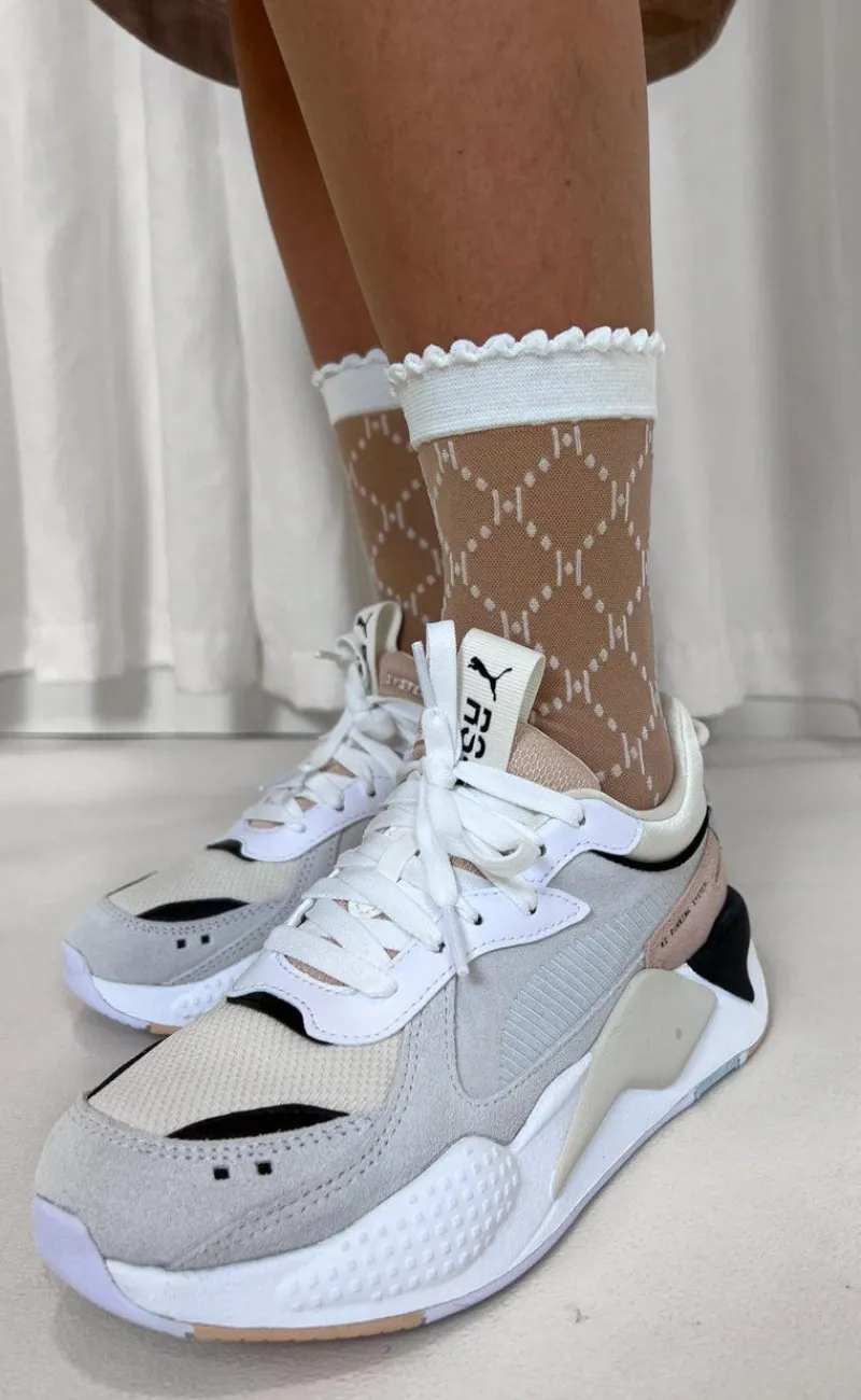 Strømper - Logo 25d - Hvid Strømper & Strømpebukser