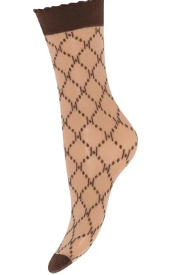 Hot Strømper - Logo 25 Denier - Brown Strømper & Strømpebukser