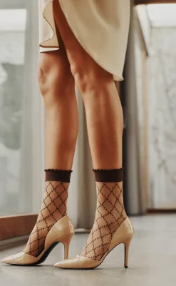 Hot Strømper - Logo 25 Denier - Brown Strømper & Strømpebukser