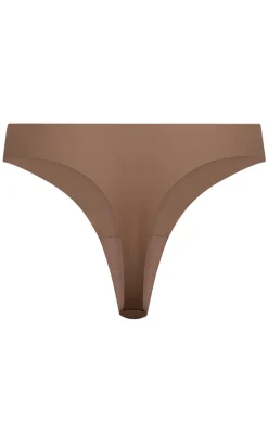 New Trusser - String 3 pack - Brown Undertøj & Shapewear
