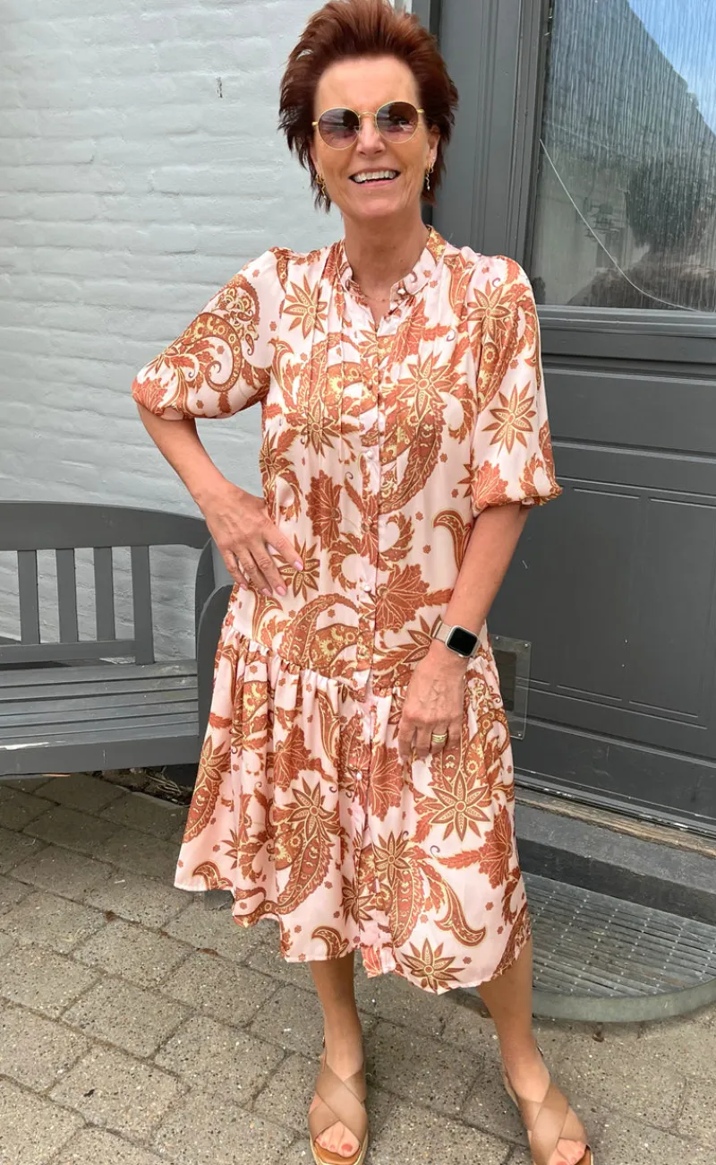Sale Ina Copenhagen Kjole - Anja - Rosey Paisley Kjoler