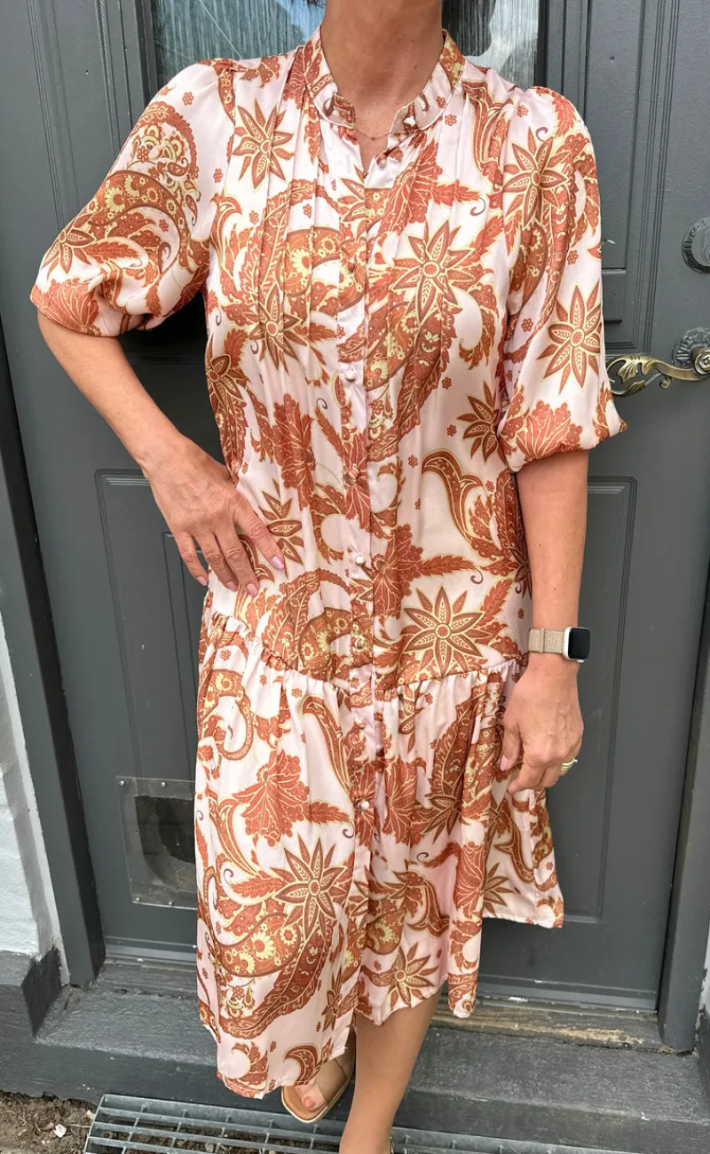 Sale Ina Copenhagen Kjole - Anja - Rosey Paisley Kjoler