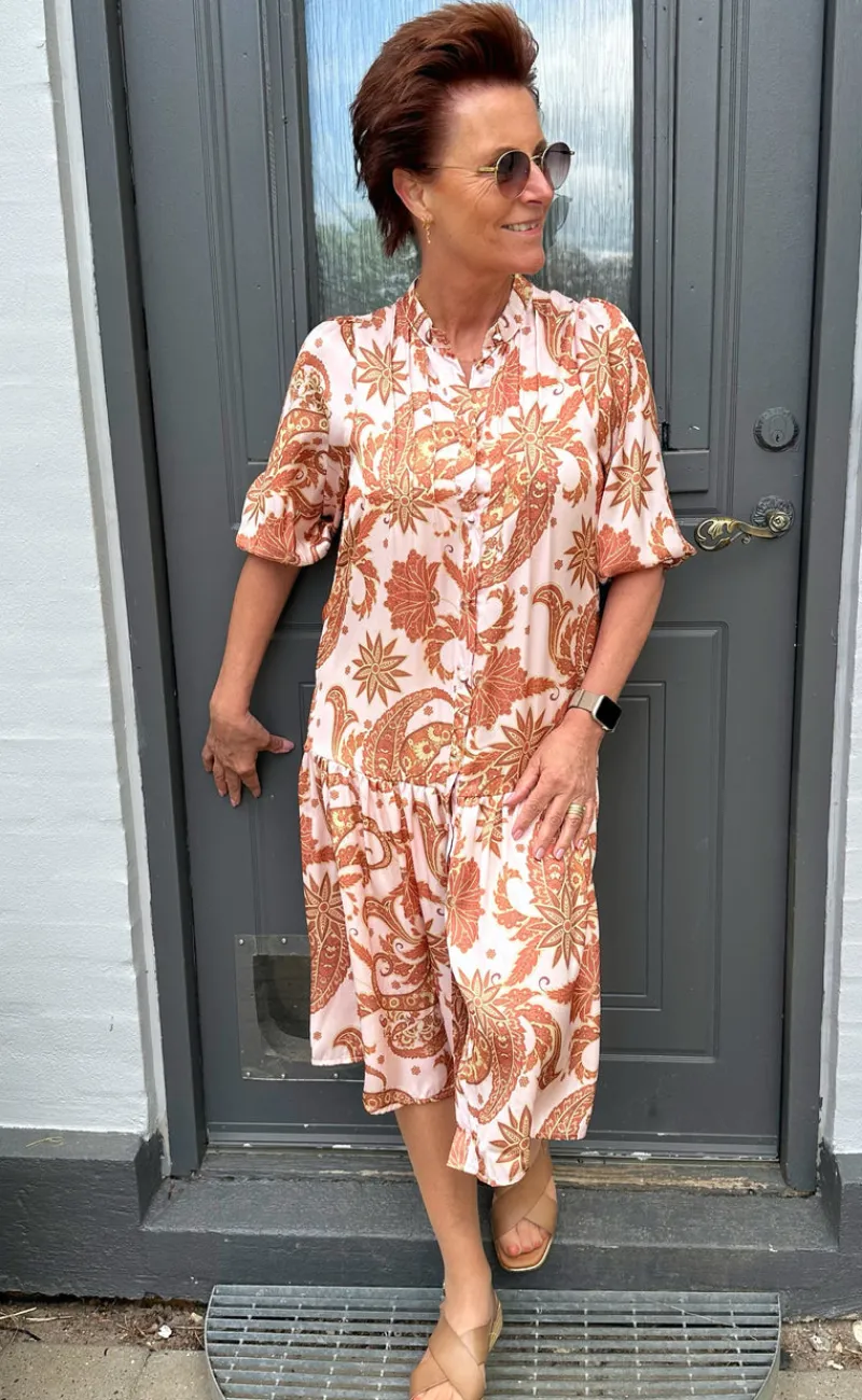 Sale Ina Copenhagen Kjole - Anja - Rosey Paisley Kjoler