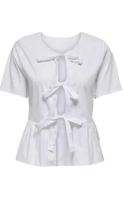 Clearance Top - Mio - White T-shirts & Toppe