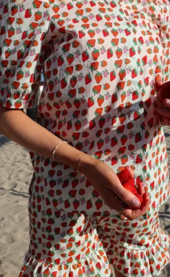 Liberte Bluse - Flora - Strawberry Bluser