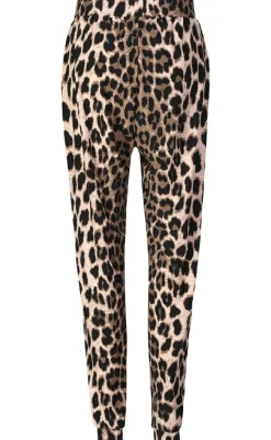 Online Liberte Bukser - Alma - big Lux Leo/Fossil Bukser & Jeans