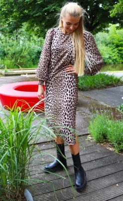 New Liberte Kjole - Ena LS - Lux Leo Kjoler