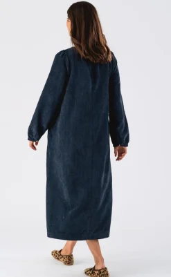 New Lolly Laundry Kjole - Lucas - Dark Blue Kjoler