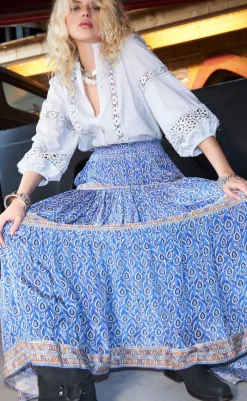 Clearance Bluse - June - White Bluser