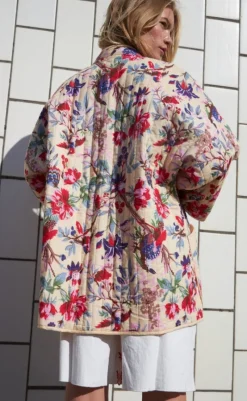 Best Jakke - Lulu - Flower Print Jakker & Frakker|Alt Overtøj