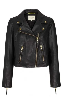 Outlet Jakke - Madison - Black / Gold Jakker & Frakker|Alt Overtøj