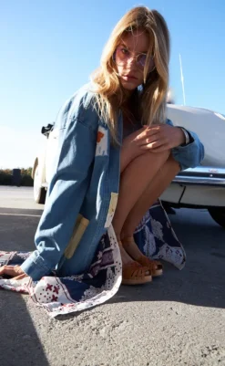 Jakke - Mila - Washed Denim Jakker & Frakker|Alt Overtøj