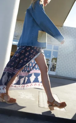 Jakke - Mila - Washed Denim Jakker & Frakker|Alt Overtøj