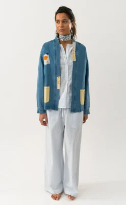 Jakke - Mila - Washed Denim Jakker & Frakker|Alt Overtøj