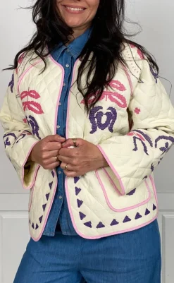 Clearance Jakke - Wilma - Creme Jakker & Frakker|Alt Overtøj