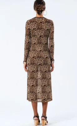 Best Kjole - Logan Maxi - Leopard Print Kjoler