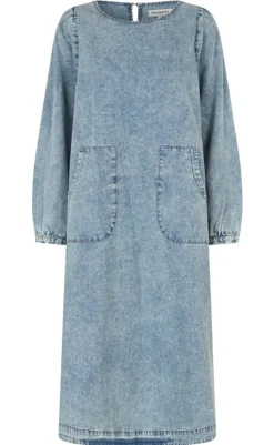 Hot Kjole - Lucas - Washed Denim Kjoler