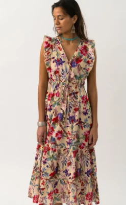 Outlet Kjole - Samo - Flower Print Kjoler