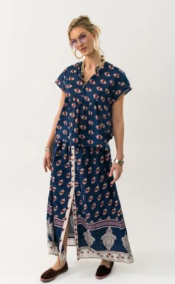 Nederdel - Rio - Dark Blue Nederdele