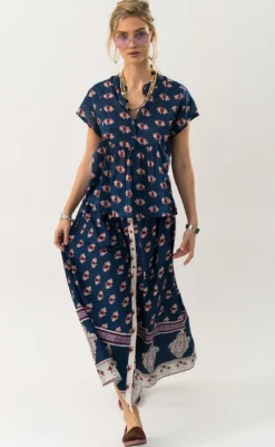 Best Top - Molly - Dark Blue T-shirts & Toppe