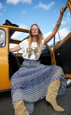 Clearance T-shirt - Roma Bow - White T-shirts & Toppe