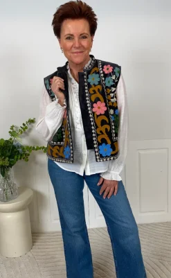 Vest - Bin - Washed Black Veste