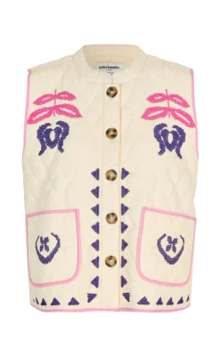 Clearance Vest - Cairo - Creme Veste