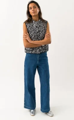 Online Vest - Cairo - Leopard Print Veste