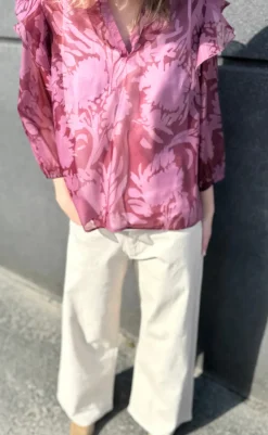 Hot Love & Divine Bluse - Love1342 - Blush Comb Bluser