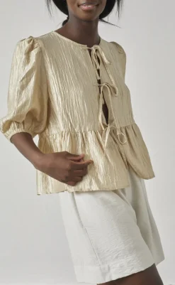 Best Love & Divine Bluse - Love1333 - Gold Bluser