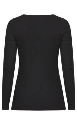 Outlet Love & Divine Bluse - Love1215 - Black Bluser