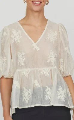 Best Love & Divine Bluse - Love1177 - Cream Bluser