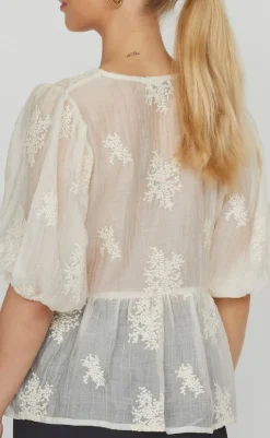 Best Love & Divine Bluse - Love1177 - Cream Bluser