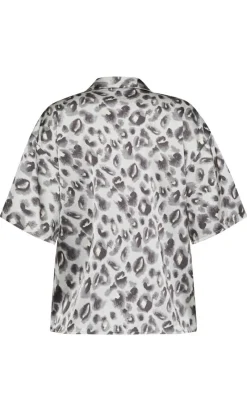 Online Love & Divine Bluse - Love1175-1 - Blurred Leo Bluser